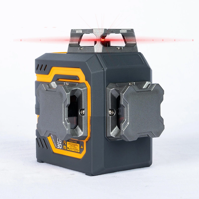 3x360 ° constructum-in Calcium altilium Rubrum Laser Level
